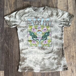 Trevor Hall Graphic Tie-Dye T-Shirt concert merch S